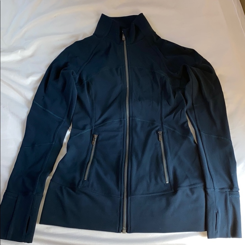 Lululemon tight fitting sweatshirt.